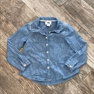 Old navy chambray button up